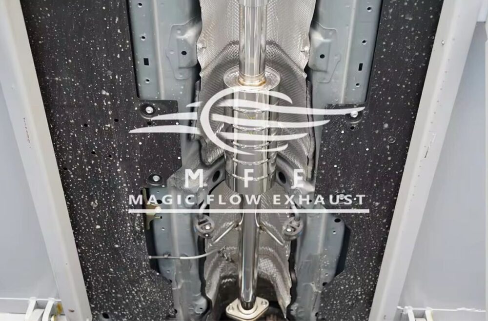 ★MFE★ マツダ6 アテンザ 可変バルブ マフラー エキゾースト 中間 パイプ ミッド ディフューザー リアピース ダウンパイプ GJ 20S