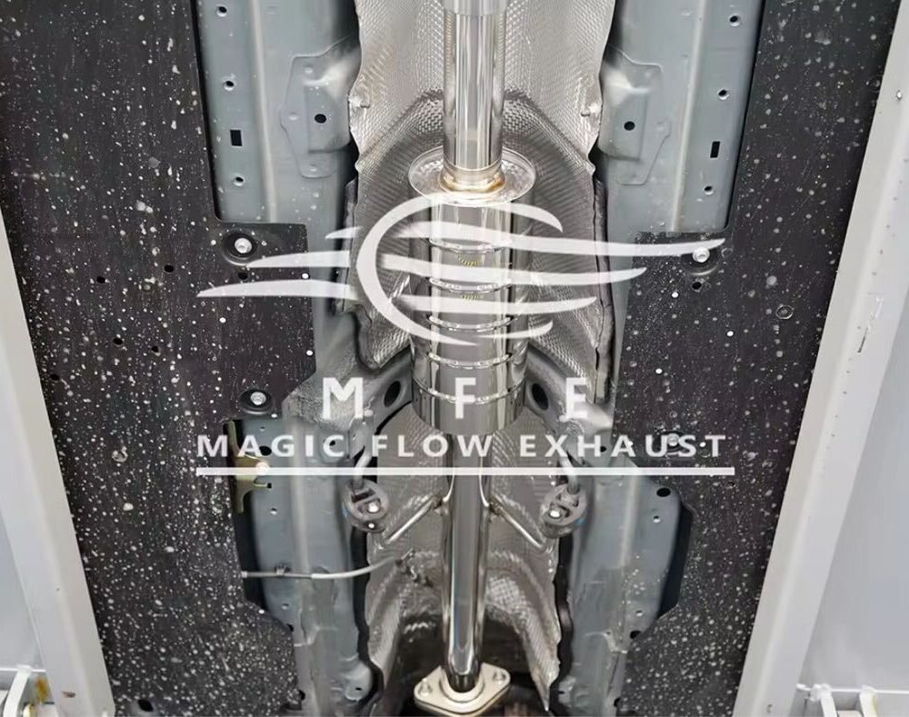 ★MFE★ マツダ6 アテンザ 可変バルブ マフラー エキゾースト 中間 パイプ ミッド ディフューザー リアピース ダウンパイプ GJ 20S