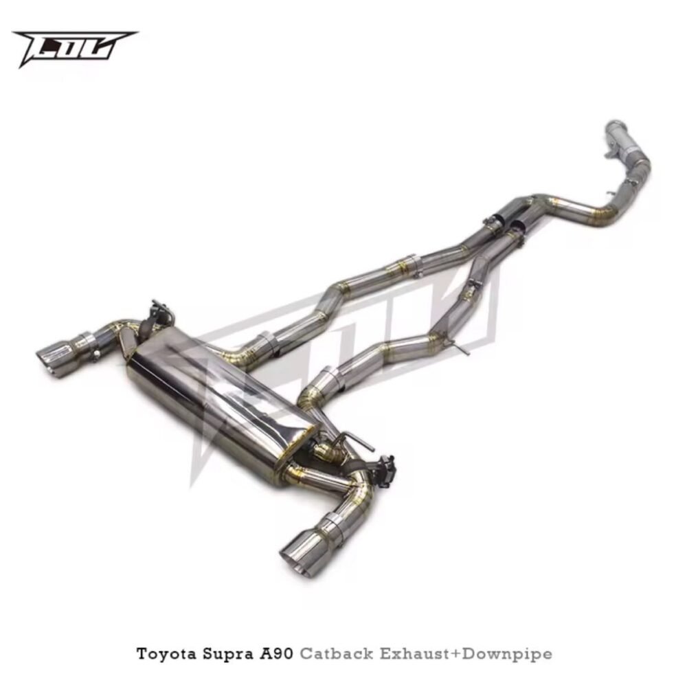 ★C.O.C★ トヨタ スープラ 90 A90 可変バルブ マフラー フロントパイプ 中間 supra ダウンパイプ ミッド SZ RZ SZ-R A91