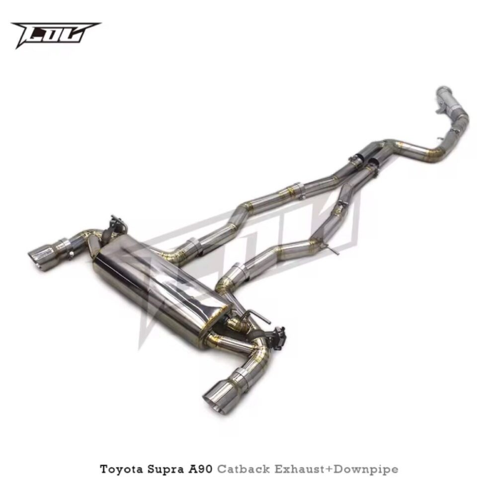 ★C.O.C★ トヨタ スープラ 90 A90 可変バルブ マフラー フロントパイプ 中間 supra ダウンパイプ ミッド SZ RZ SZ-R A91