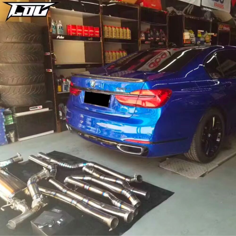 ★C.O.C★ チタン G11 G12 750i 可変バルブ スーパースポーツ マフラー BMW Mスポーツ