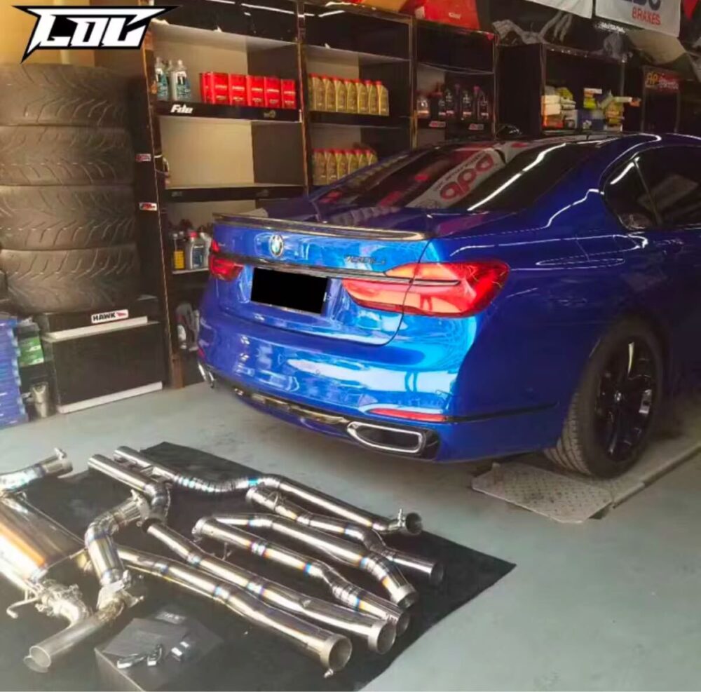 ★C.O.C★ チタン G11 G12 750i 可変バルブ スーパースポーツ マフラー BMW Mスポーツ