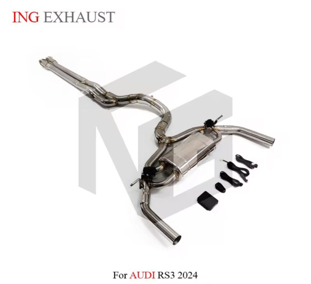 ★ING★ RS3 チタン 可変バルブ マフラー エキゾースト アウディ audi 8Y 8V