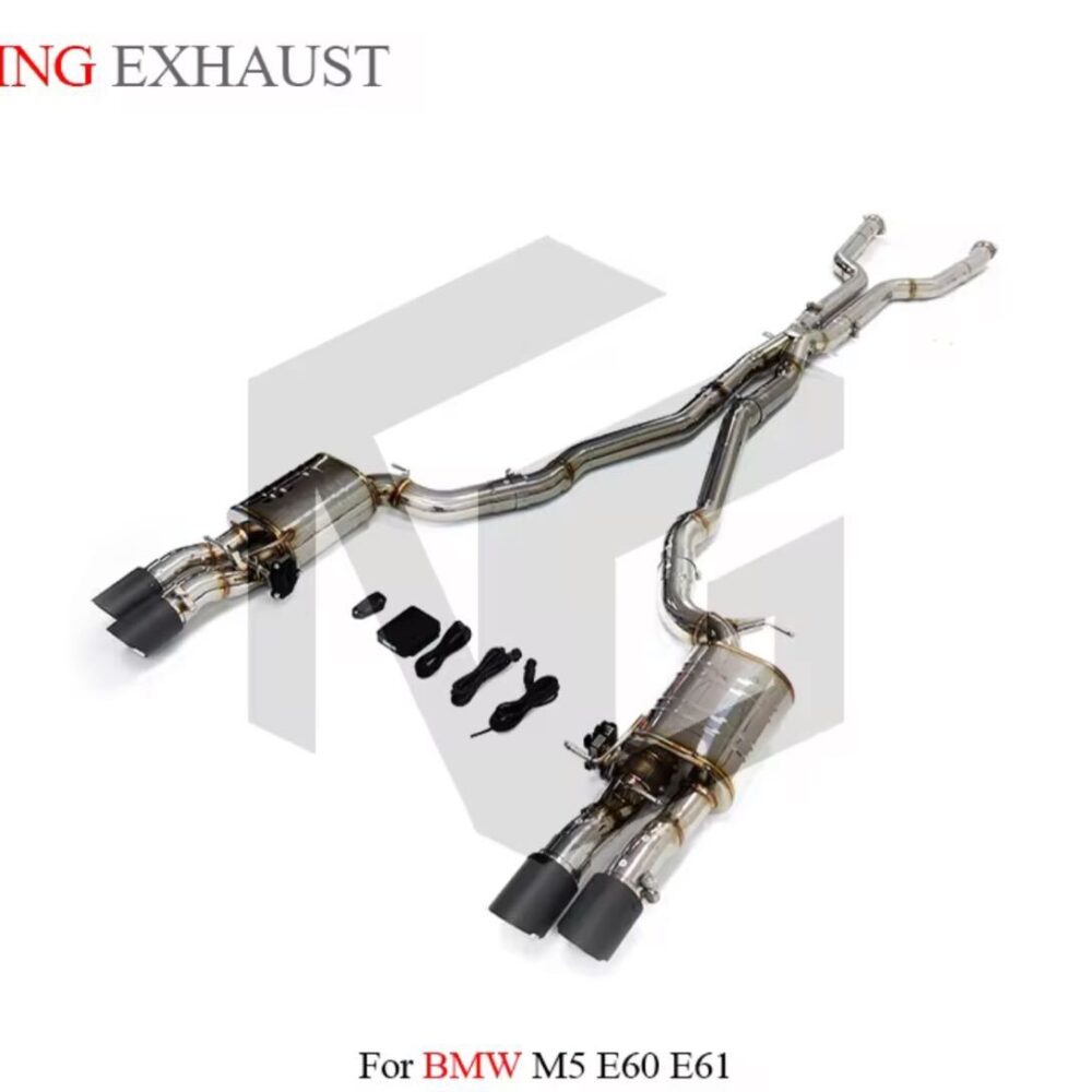 ★ING★ BMW M5 E60 E61 可変バルブ マフラー エキゾースト BMW 可変マフラー ミッドパイプ