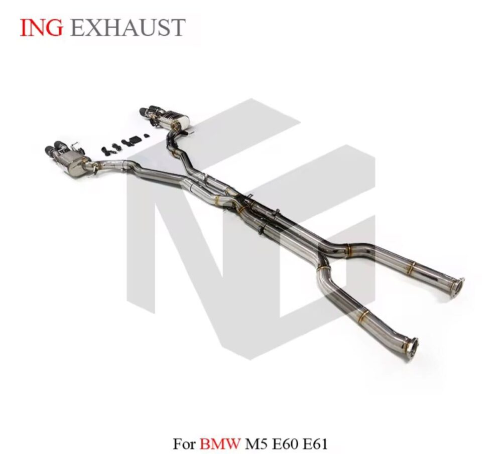 ★ING★ BMW M5 E60 E61 可変バルブ マフラー エキゾースト BMW 可変マフラー ミッドパイプ