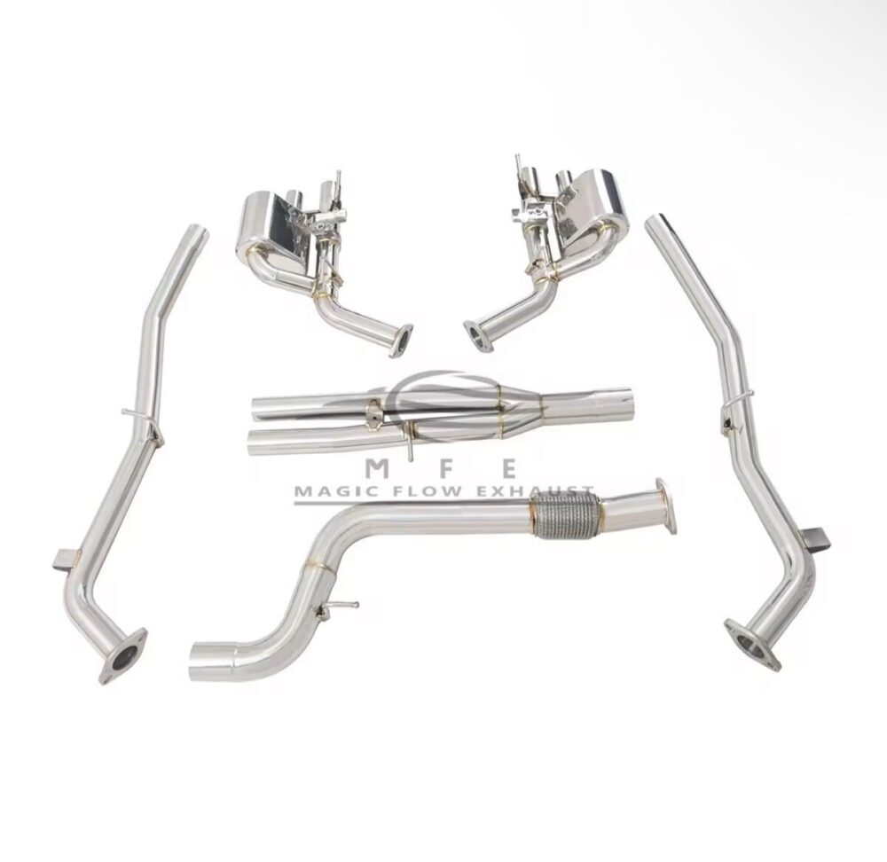 31699f0a34637c9_1200_1166.jpg ★MFE★ マセラティ ギブリ 2.0 可変バルブ マフラー エキゾースト 中間 パイプ ディフューザー リアピース 可変マフラー