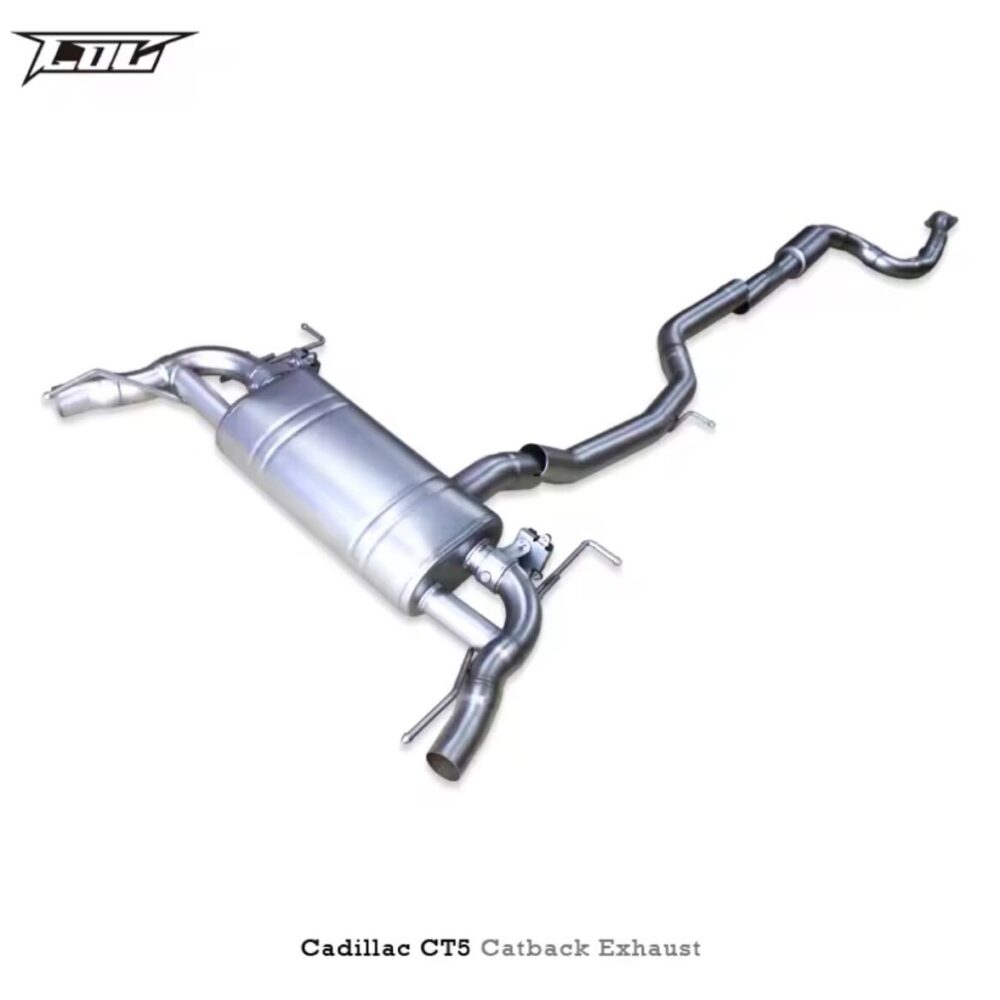 ★C.O.C★ CT5 キャデラック 可変バルブ ハイパフォーマンスエキゾースト マフラー パイプ 中間 XT5 2.0 スポーツ プラチナム