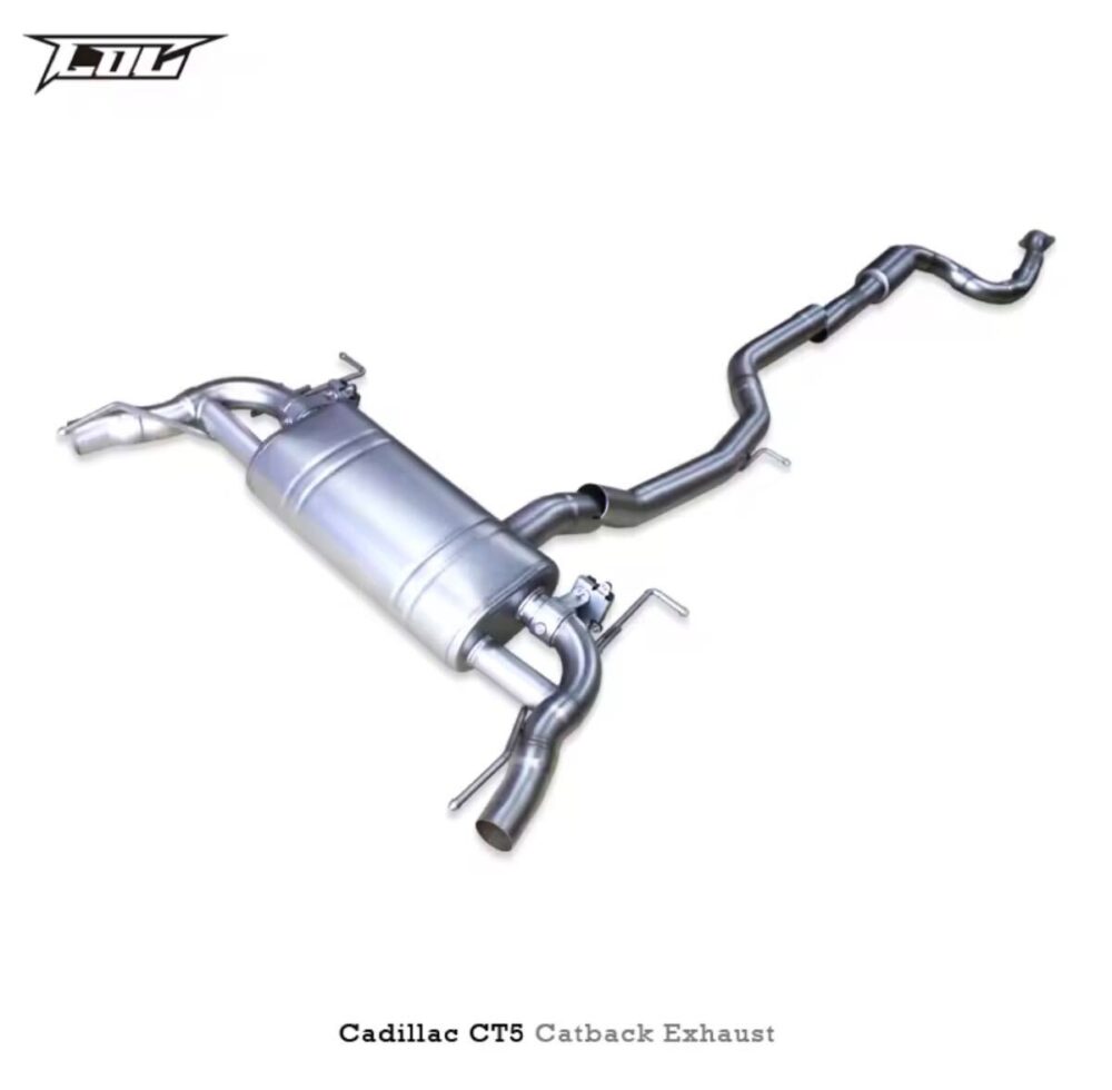 ★C.O.C★ CT5 キャデラック 可変バルブ ハイパフォーマンスエキゾースト マフラー パイプ 中間 XT5 2.0 スポーツ プラチナム