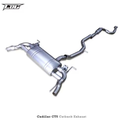 ★C.O.C★ CT5 キャデラック 可変バルブ ハイパフォーマンスエキゾースト マフラー パイプ 中間 XT5 2.0 スポーツ プラチナム