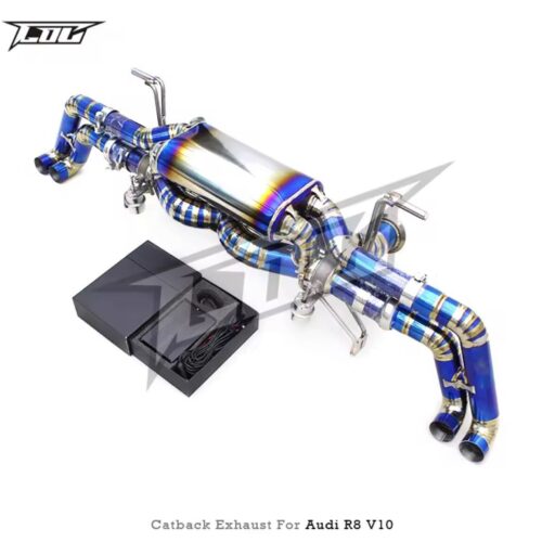 ★C.O.C★ チタン アウディ R8 V10 2006-2016 可変バルブ マフラー 中間 パイプ センターパイプ Audi ミッドパイプ