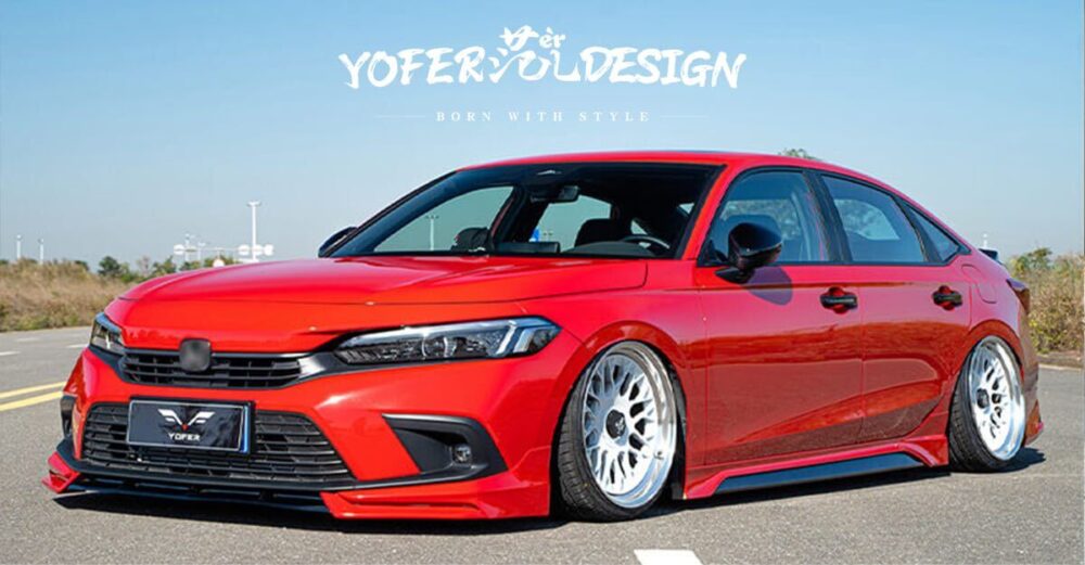 ★YOFER★ ホンダ シビック FL ボディキット ディフューザー バンパー マフラー リップ スポイラー グリル accord honda FL1 FL4 ④