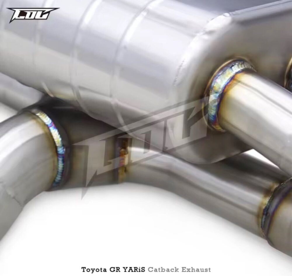 ★C.O.C★ トヨタ GRヤリス 可変バルブ スーパースポーツ マフラー 中間 パイプ GXPA16 1.6 GR ヤリス