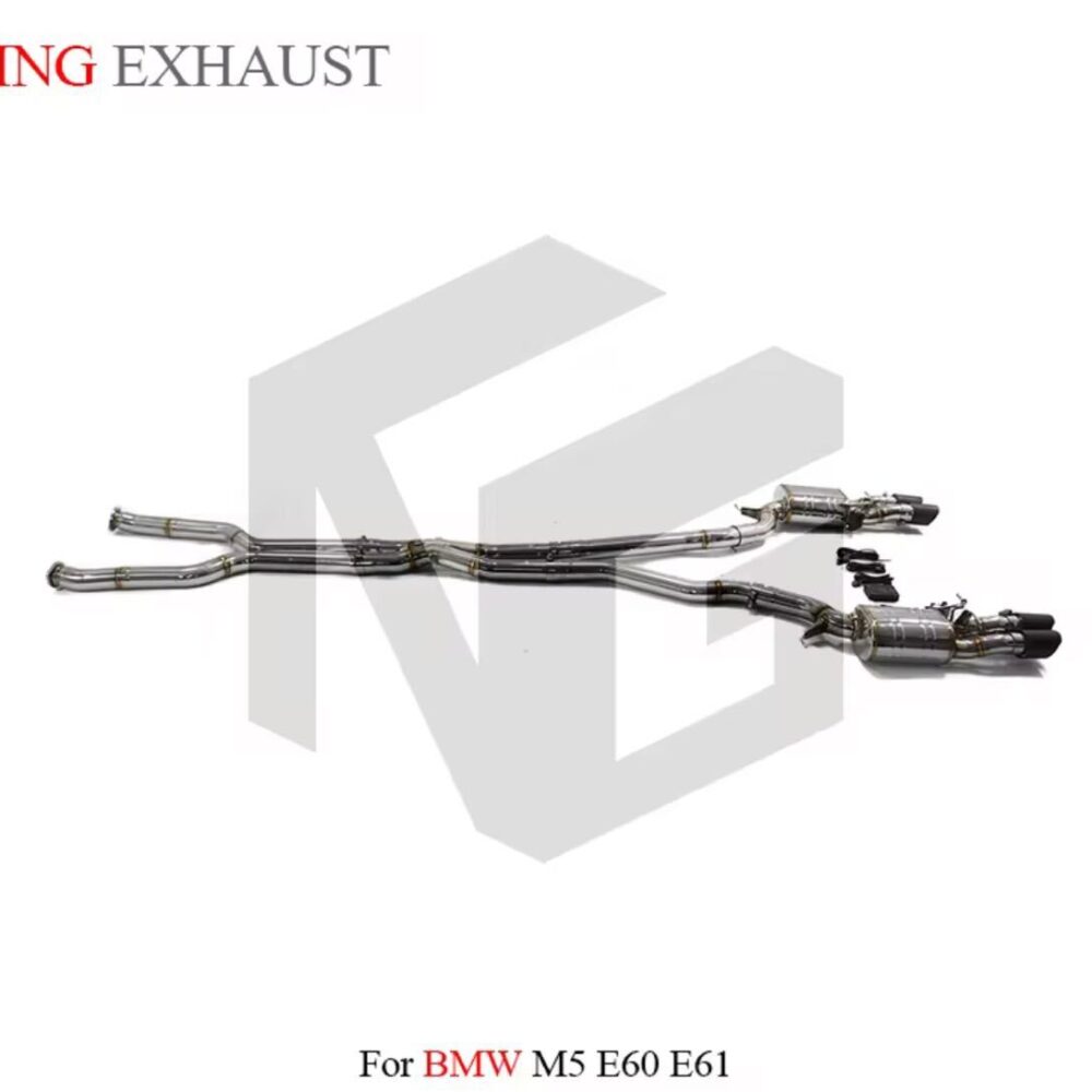 ★ING★ BMW M5 E60 E61 可変バルブ マフラー エキゾースト BMW 可変マフラー ミッドパイプ