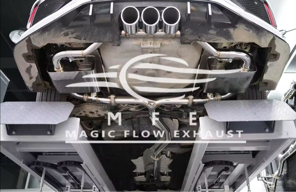 34699f0a51f3039_1200_780-1.jpg ★MFE★ シビック FK7 タイプR 可変バルブ マフラー エキゾースト 中間 パイプ ディフューザー リアピース 可変マフラー type r