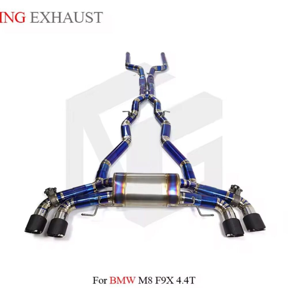 ★ING★ チタン M8 F91 F92 F93 可変バルブ マフラー エキゾースト BMW 可変マフラー 840i