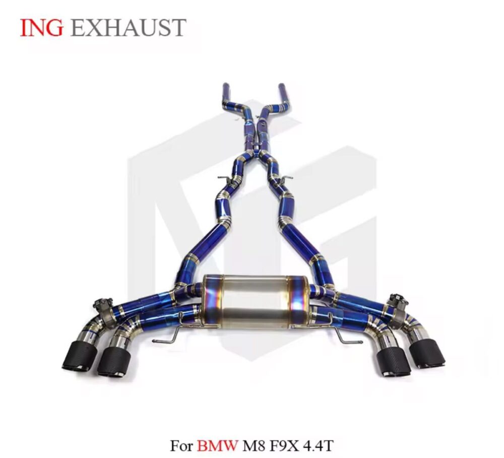 ★ING★ チタン M8 F91 F92 F93 可変バルブ マフラー エキゾースト BMW 可変マフラー 840i