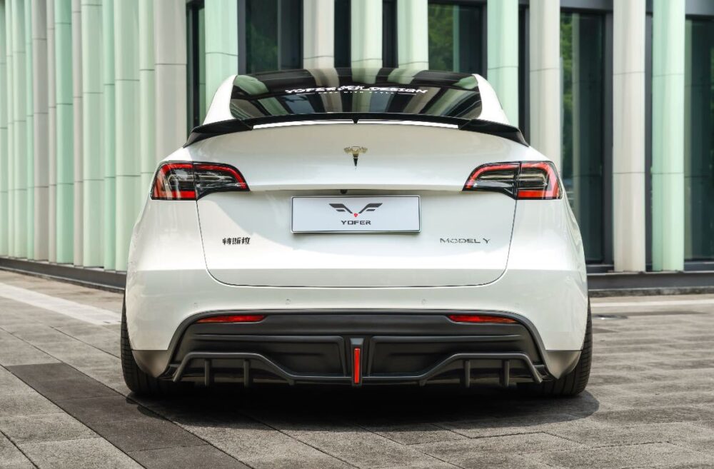 35699ebba76af27_1170_769.jpg ★YOFER★ テスラ モデルY ボディキット ディフューザー バンパー マフラー リップ スポイラー グリル tesla modely