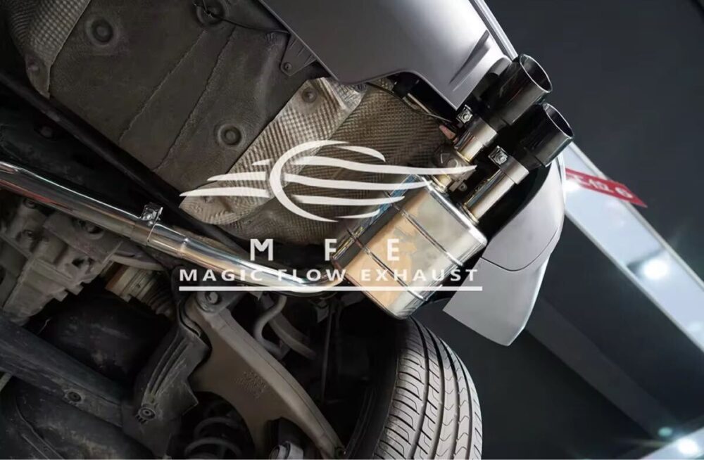 ★MFE★ Q5 FY 2.0 45 可変バルブ マフラー エキゾースト 中間 パイプ ディフューザー リアピース ダウンパイプ 可変マフラー SQ5