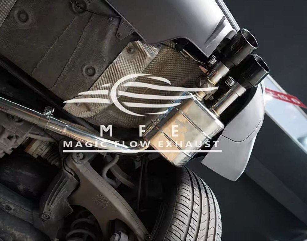 ★MFE★ Q5 FY 2.0 45 可変バルブ マフラー エキゾースト 中間 パイプ ディフューザー リアピース ダウンパイプ 可変マフラー SQ5