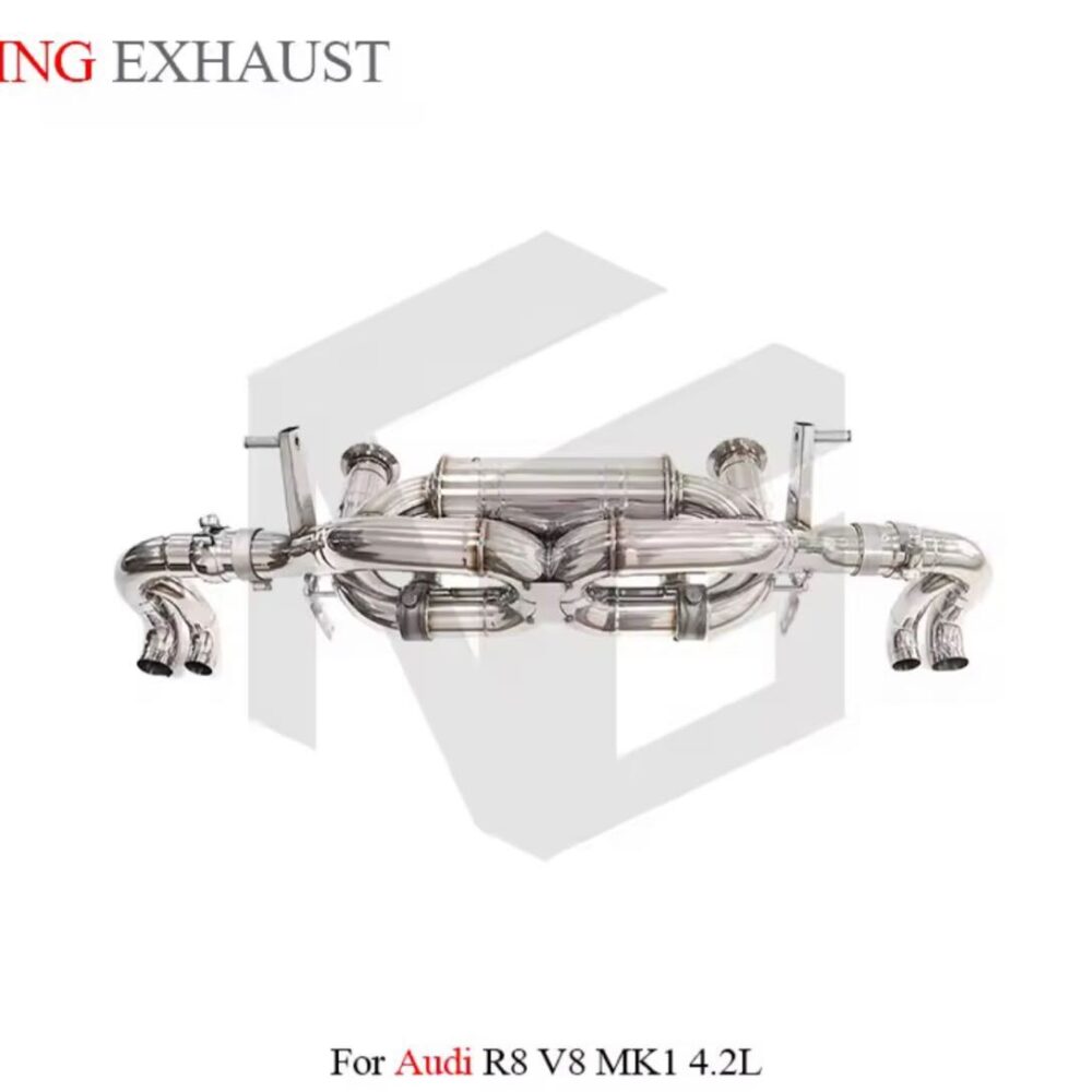 ★ING★ R8 V8 可変バルブ マフラー エキゾースト アウディ audi 4.2 可変マフラー