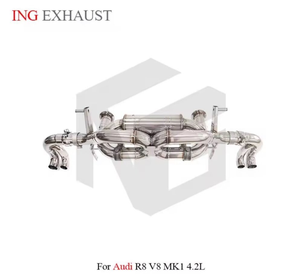 ★ING★ R8 V8 可変バルブ マフラー エキゾースト アウディ audi 4.2 可変マフラー