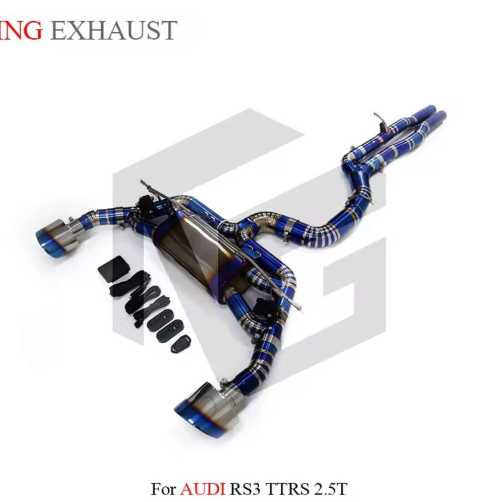 ★ING★ RS3 TTRS チタン 可変バルブ マフラー エキゾースト アウディ audi 8Y 8V