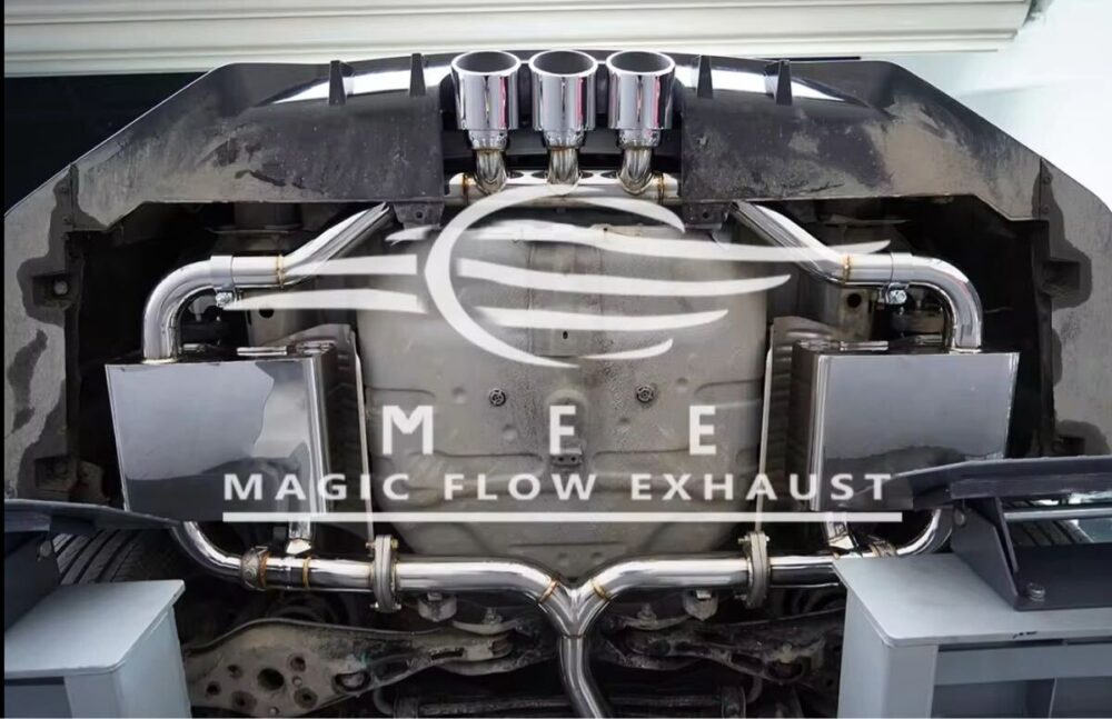 3699f0a522b9c5_1200_776.jpg ★MFE★ シビック FK7 タイプR 可変バルブ マフラー エキゾースト 中間 パイプ ディフューザー リアピース 可変マフラー type r