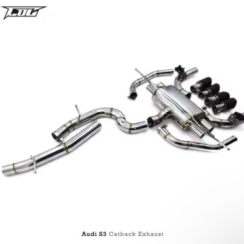 ★C.O.C★ S3 8V 8Y 可変バルブ スーパースポーツ マフラー TFSI Sライン ルック A3 リモコン アウディ