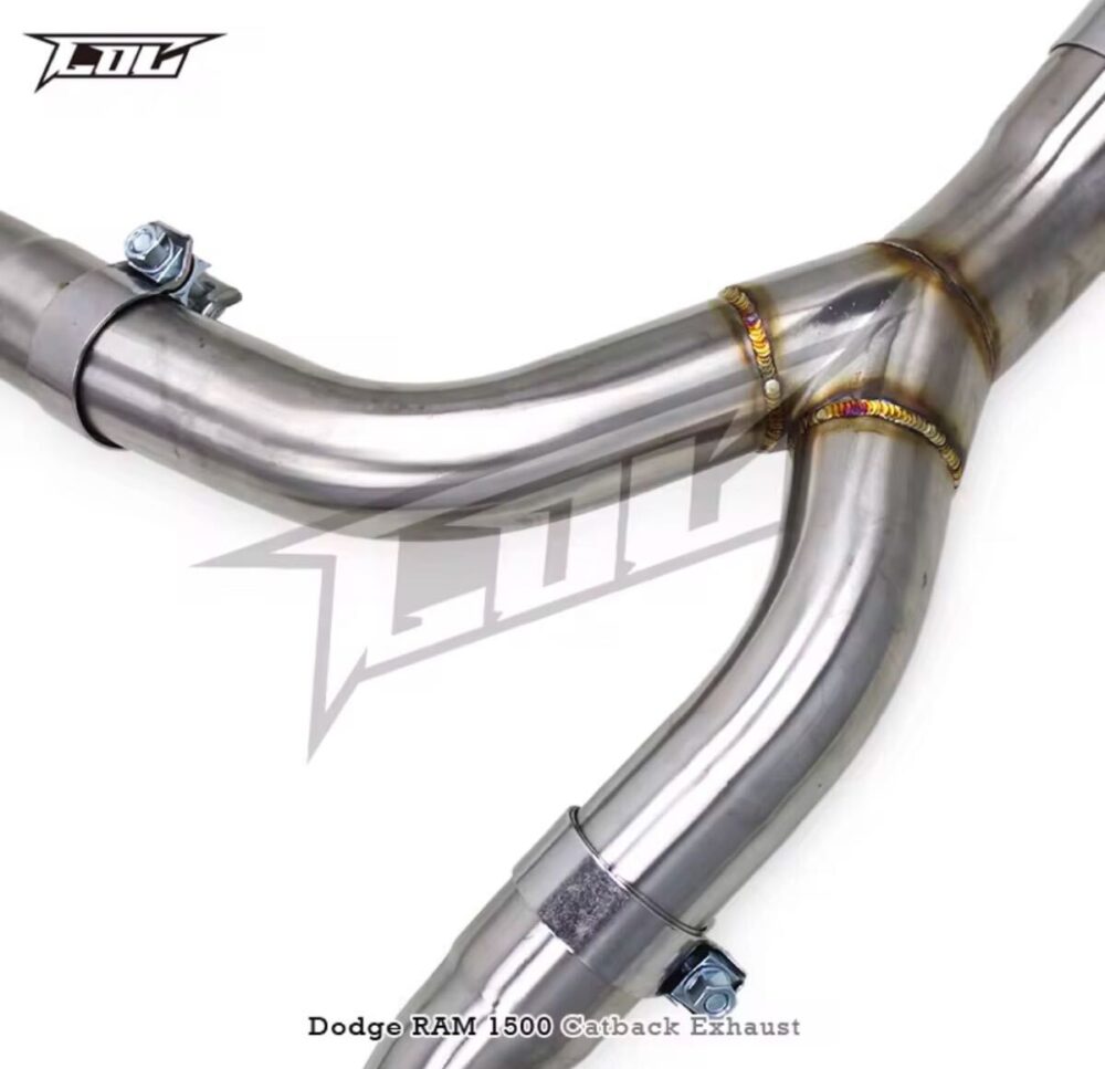 ★C.O.C★ ダッジ ラム 1500 可変バルブ レクサス ハイパフォーマンスエキゾースト マフラー パイプ 中間 バルブ 5.7L