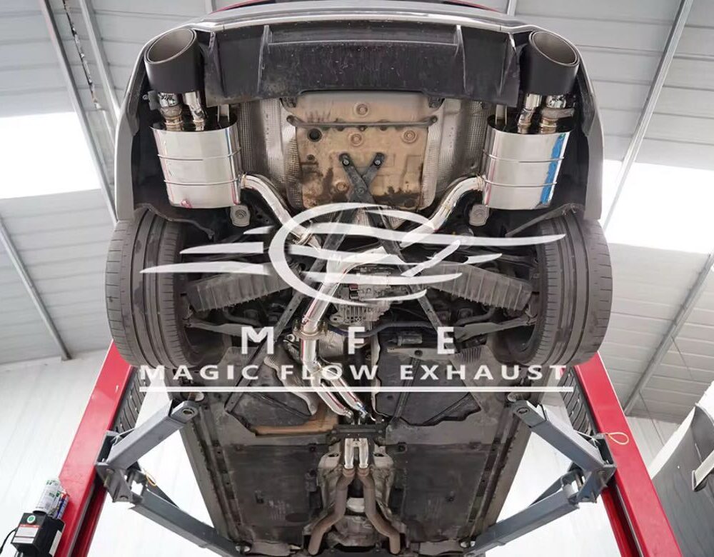 38699f0a1fc71a5_1200_780.jpg ★MFE★ アウディ RS4 RS5 可変バルブ マフラー エキゾースト 中間 パイプ ミッド ディフューザー リアピース ダウンパイプ B9
