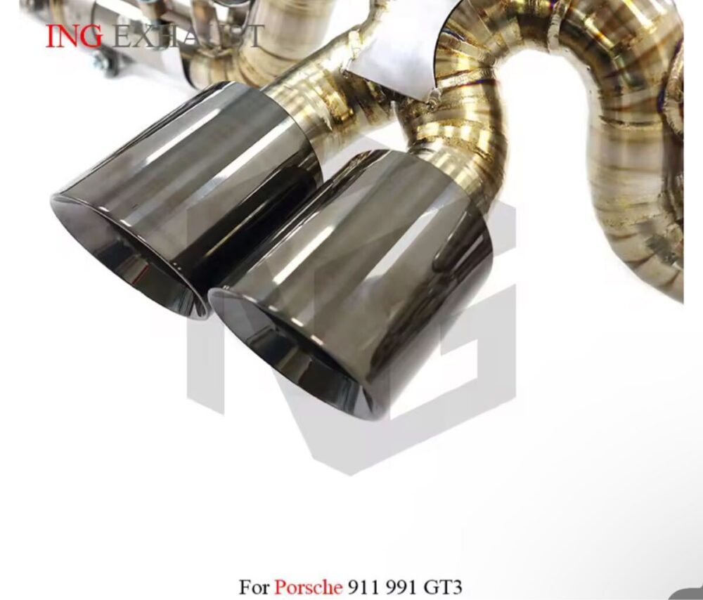 ★ING★ 911 991 GT3 可変バルブ マフラー エキゾースト ポルシェ PORSCHE