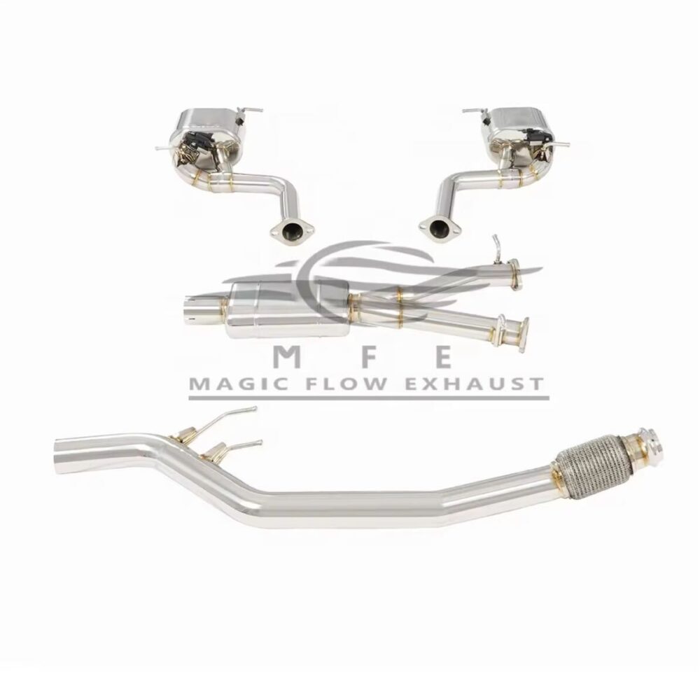 39699f0a49aa120_1194_1200.jpg ★MFE★ R172 SLC 可変バルブ マフラー エキゾースト 中間 パイプ ディフューザー リアピース ダウンパイプ 可変マフラー SLC200