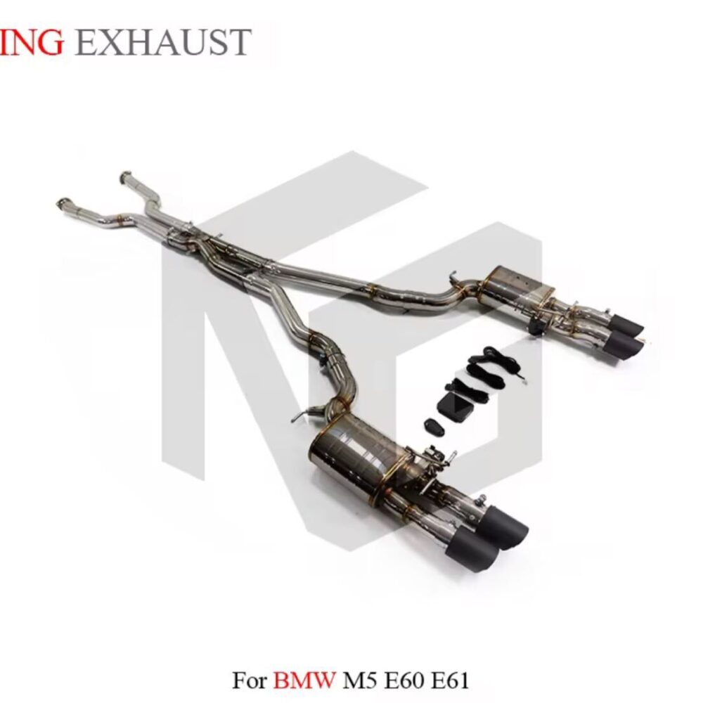 ★ING★ BMW M5 E60 E61 可変バルブ マフラー エキゾースト BMW 可変マフラー ミッドパイプ