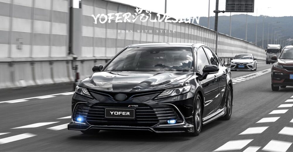 40699ebba125a55_1200_625.jpg ★YOFER★ カムリ 70系 ボディキット ディフューザー バンパー マフラー リップ スポイラー グリル トヨタ camry 70 G スポイラー
