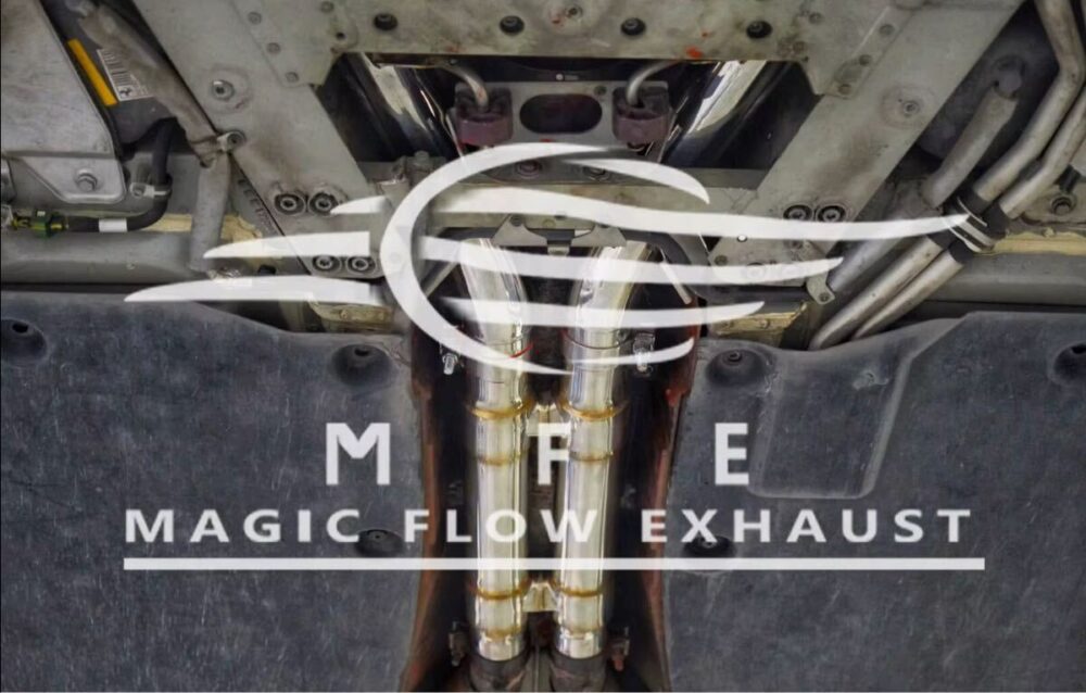 ★MFE★ フェラーリ F12 ベルリネッタ 可変バルブ マフラー エキゾースト 中間 パイプ ミッド リアピース