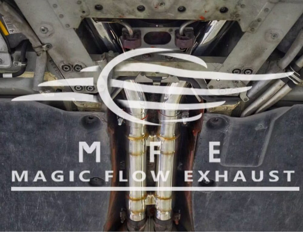 ★MFE★ フェラーリ F12 ベルリネッタ 可変バルブ マフラー エキゾースト 中間 パイプ ミッド リアピース