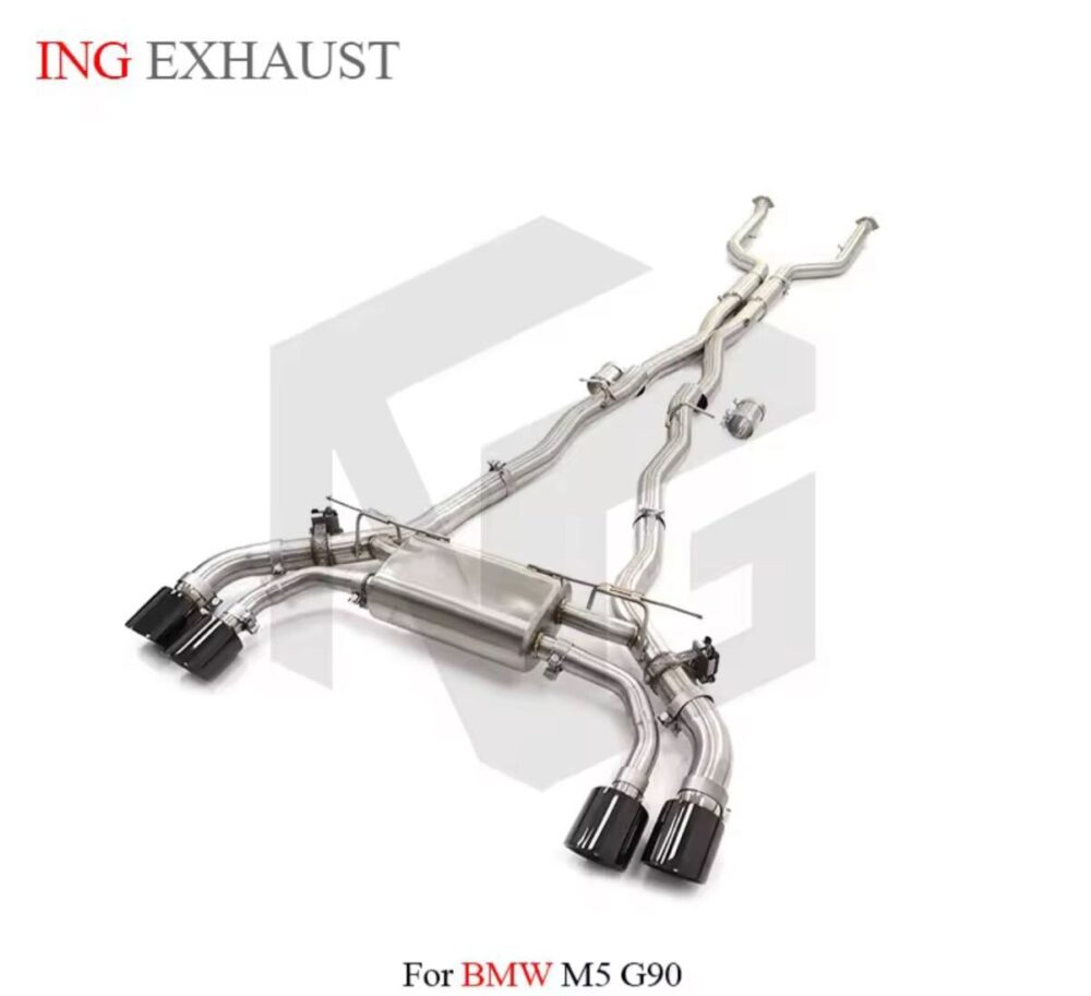 ★ING★ BMW M5 G90 可変バルブ マフラー エキゾースト BMW 可変マフラー ミッドパイプ