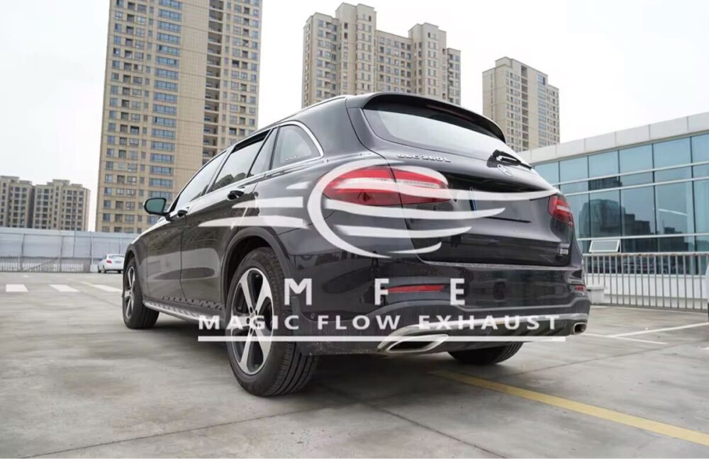 ★MFE★ X253 C253 GLC 可変バルブ マフラー エキゾースト 中間 パイプ ディフューザー リアピース 可変マフラー 200 250 300