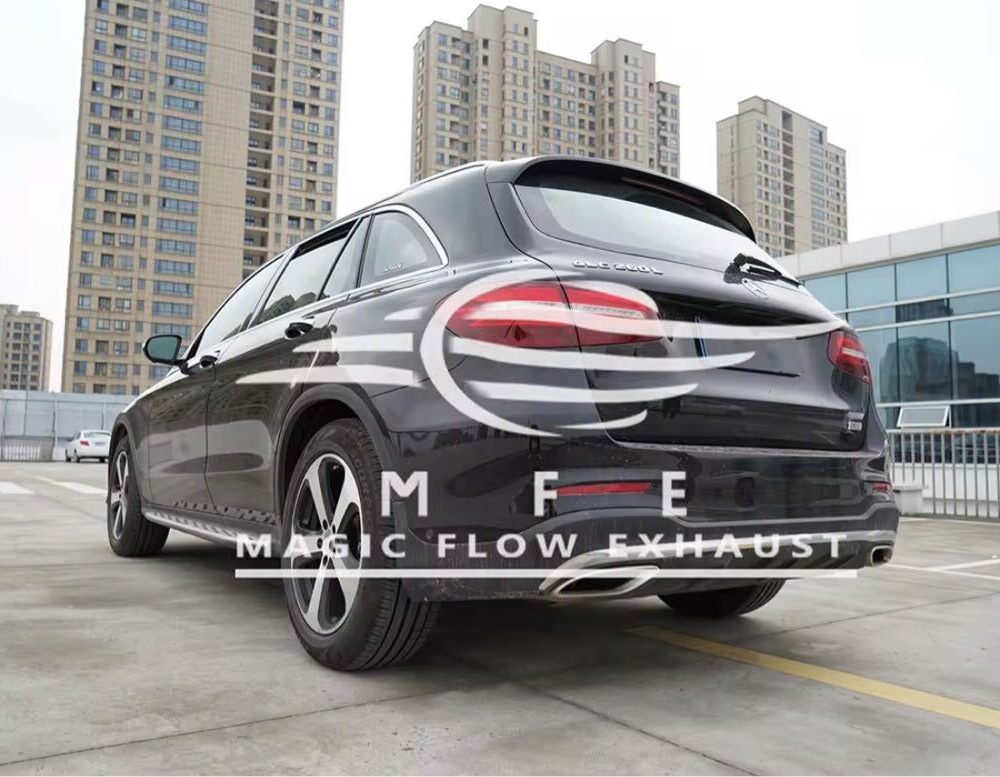 ★MFE★ X253 C253 GLC 可変バルブ マフラー エキゾースト 中間 パイプ ディフューザー リアピース 可変マフラー 200 250 300