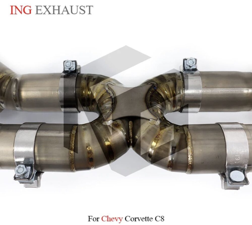 42699db191b49fa_1170_1047-1.jpg ★ING★ コルベット C8 チタン 可変バルブ マフラー エキゾースト ダウンパイプ 触媒 キャタライザー corvette ②