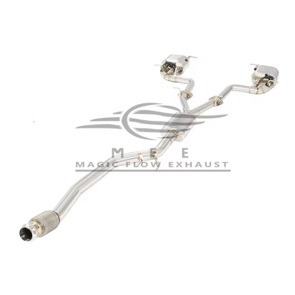 42699f0a49e46ea_1200_1164.jpg ★MFE★ R172 SLC 可変バルブ マフラー エキゾースト 中間 パイプ ディフューザー リアピース ダウンパイプ 可変マフラー SLC200