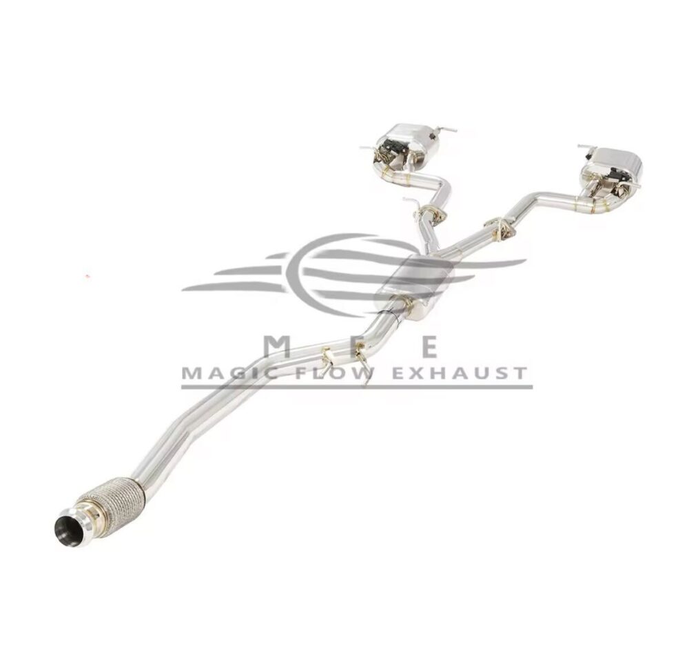 42699f0a49e46ea_1200_1164.jpg ★MFE★ R172 SLC 可変バルブ マフラー エキゾースト 中間 パイプ ディフューザー リアピース ダウンパイプ 可変マフラー SLC200