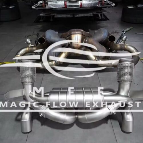 ★MFE★ ウラカン EVO 可変バルブ マフラー エキゾースト 中間 パイプ ディフューザー リアピース 可変マフラー ランボルギーニ エボ