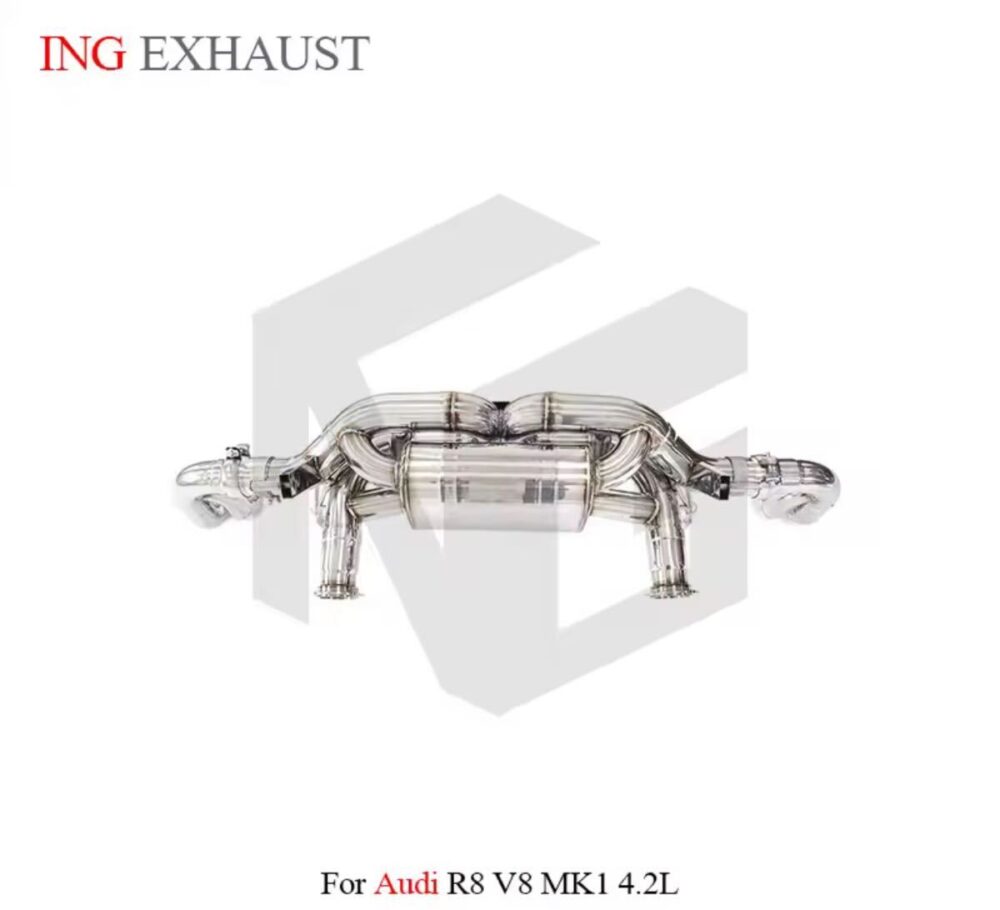 ★ING★ R8 V8 可変バルブ マフラー エキゾースト アウディ audi 4.2 可変マフラー