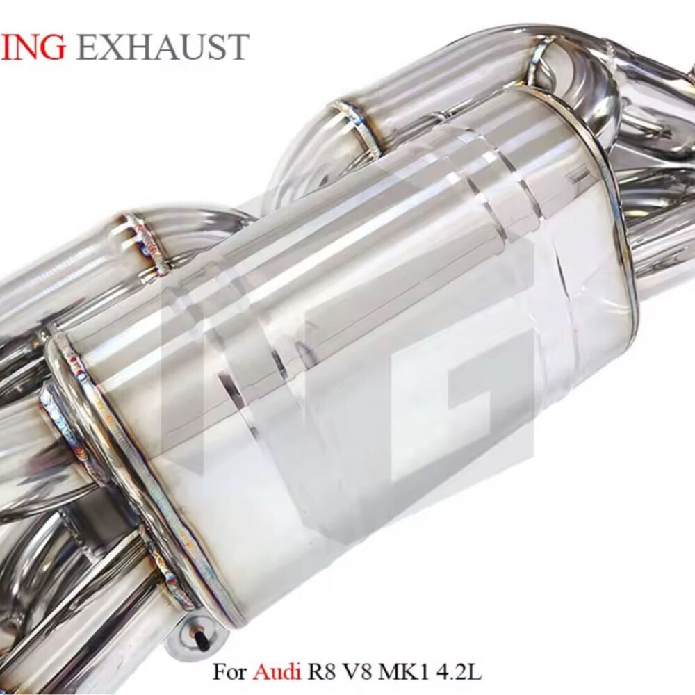 ★ING★ R8 V8 可変バルブ マフラー エキゾースト アウディ audi 4.2 可変マフラー