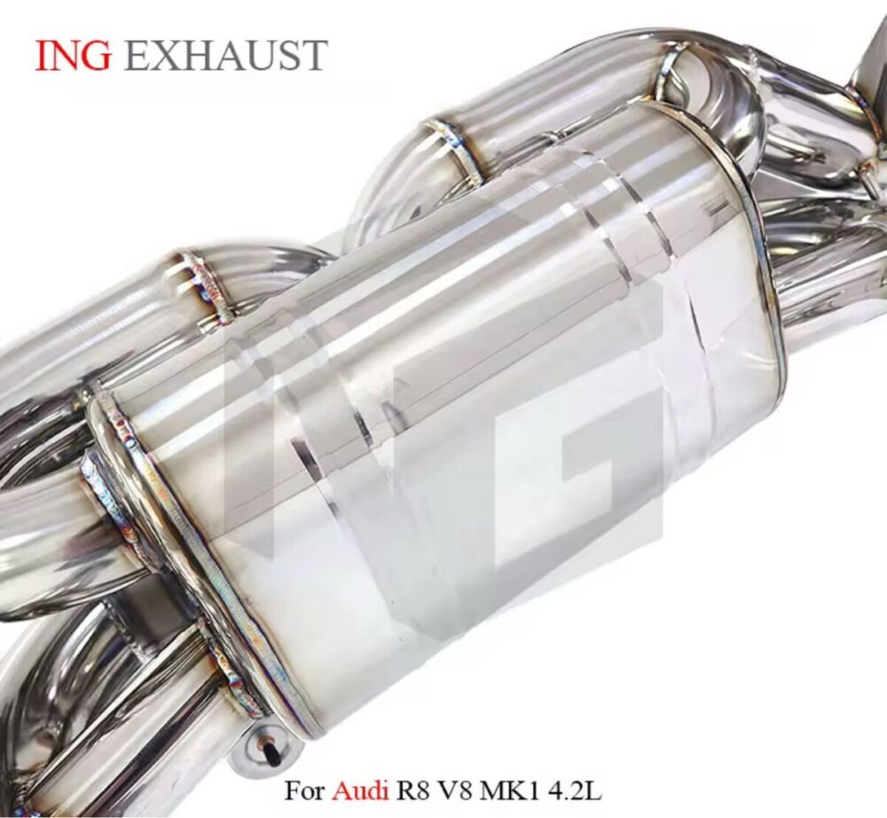 ★ING★ R8 V8 可変バルブ マフラー エキゾースト アウディ audi 4.2 可変マフラー