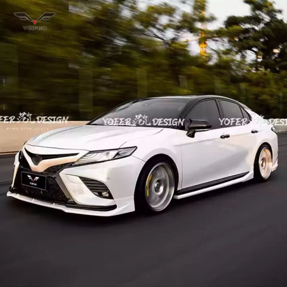 ★YOFER★ カムリ 70系 ボディキット ディフューザー バンパー マフラー リップ スポイラー グリル トヨタ camry 70 WS フロント