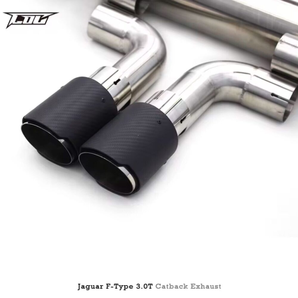 ★C.O.C★ Fタイプ 3.0 可変バルブ ハイパフォーマンスエキゾースト マフラー パイプ 中間 f-type 2.0 R P300 ジャガー