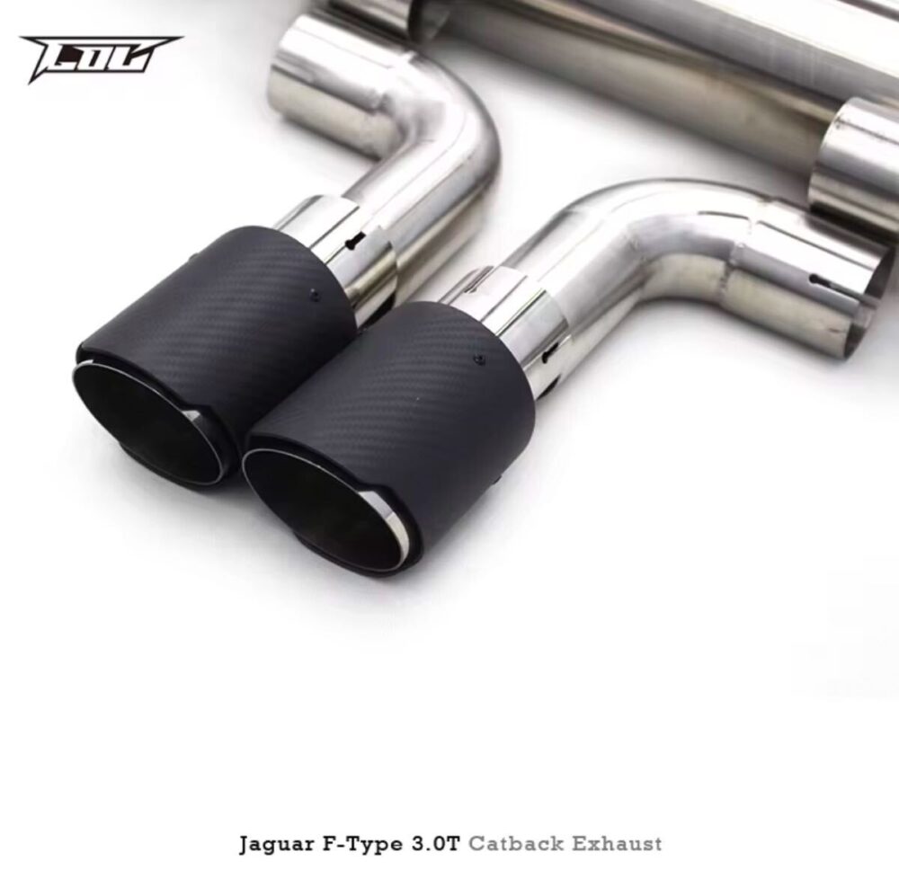 ★C.O.C★ Fタイプ 3.0 可変バルブ ハイパフォーマンスエキゾースト マフラー パイプ 中間 f-type 2.0 R P300 ジャガー
