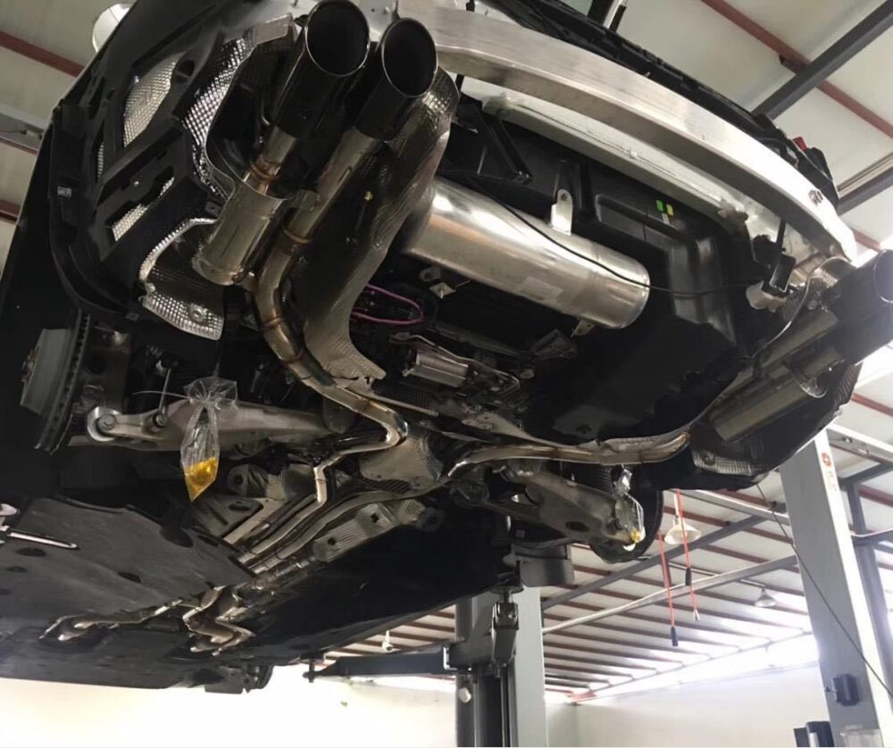 45699db18ec522e_1090_913-1.jpg ★ING★ マクラーレン 720S チタン マフラー エキゾースト 触媒 キャタライザー 中間